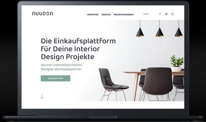 Client: Nuucon / Berlin,Project: Website design,Date: February 2020 