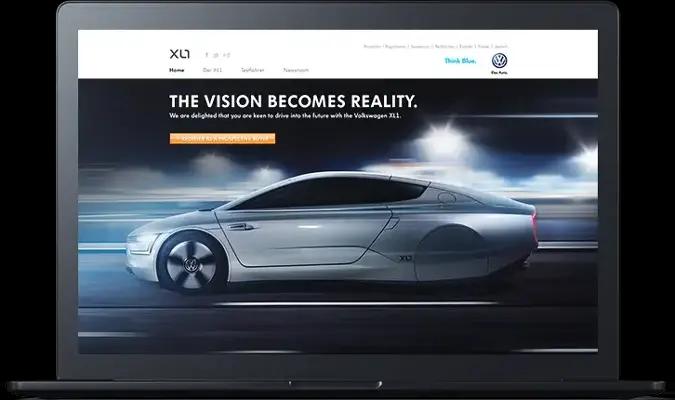 Client: Trommsdorff + Drüner / Berlin,Project: VW XL1 website,Date: May 2014